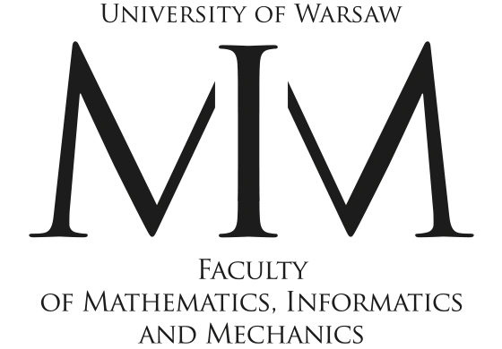 Faculty of Mathematics, Informatics and Mechanics, University of Warsaw logo