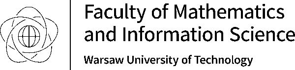 Faculty of Mathematics and Information Science, Warsaw University of Technology logo